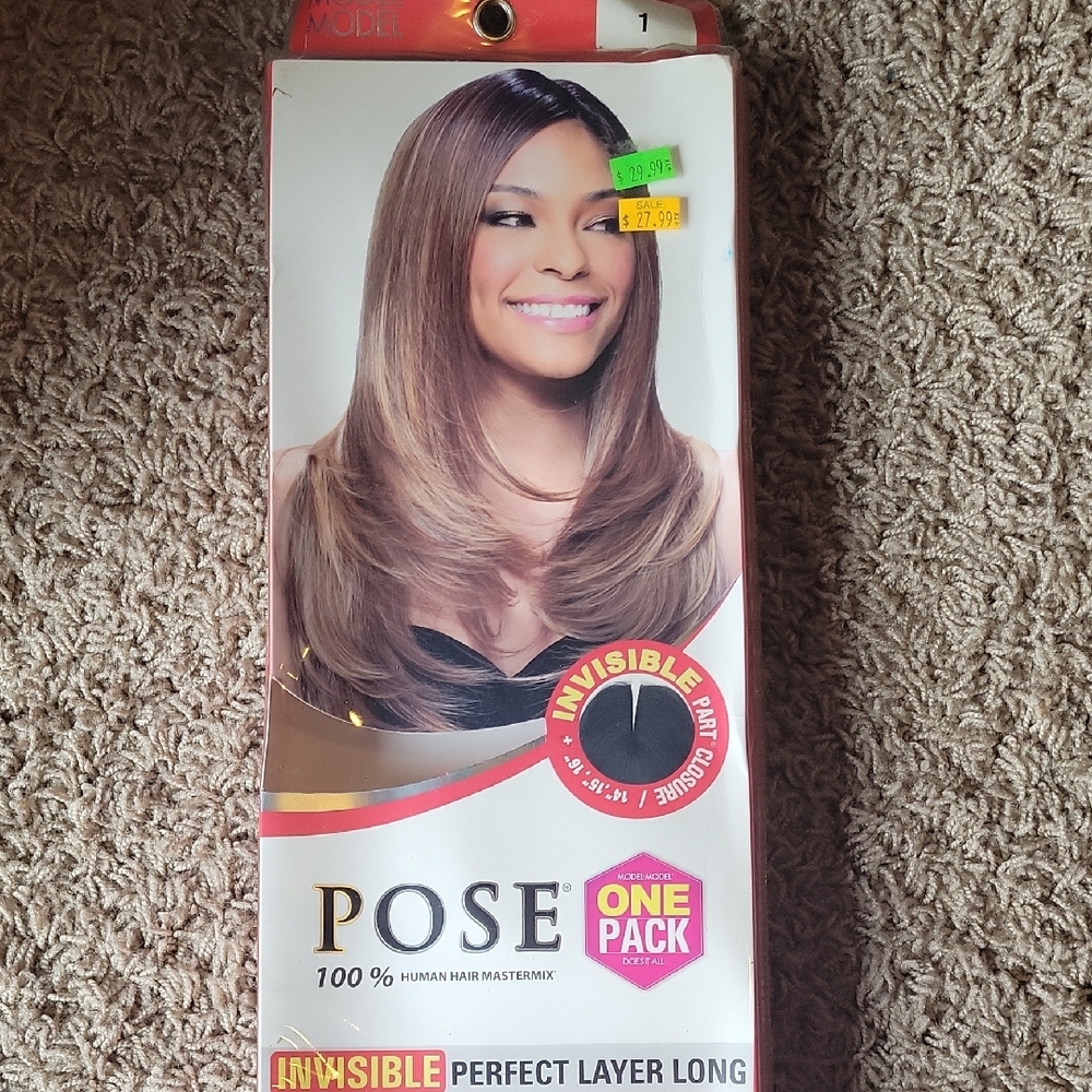 Model Model Invisible Perfect Layer Long Hair